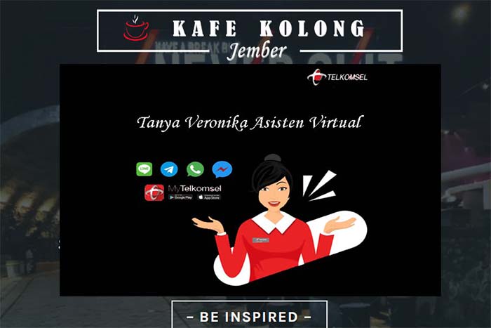 Tanya Veronika Asisten Virtual Telkomsel